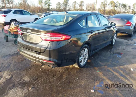 2018 Ford Fusion Hybrid Se из США, поврежденный, VIN 3FA6P0LU1JR250407